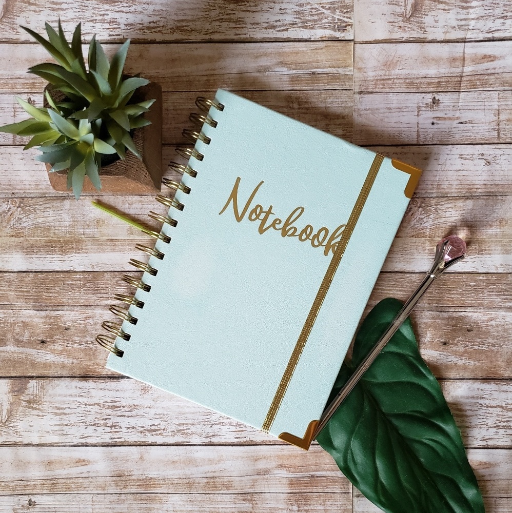 Faux leather journal